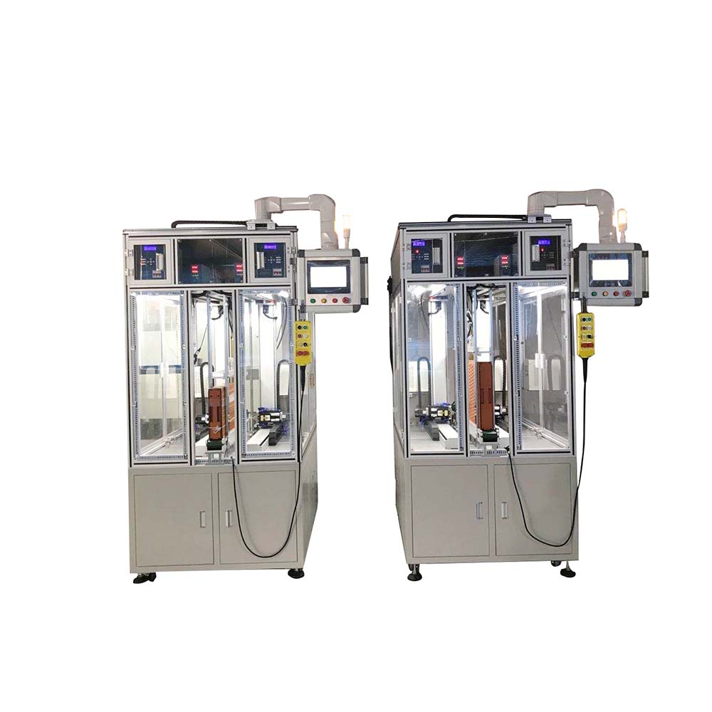 Máquina de soldadura por puntos automática de control numérico de doble cara para baterías de vehículos eléctricos