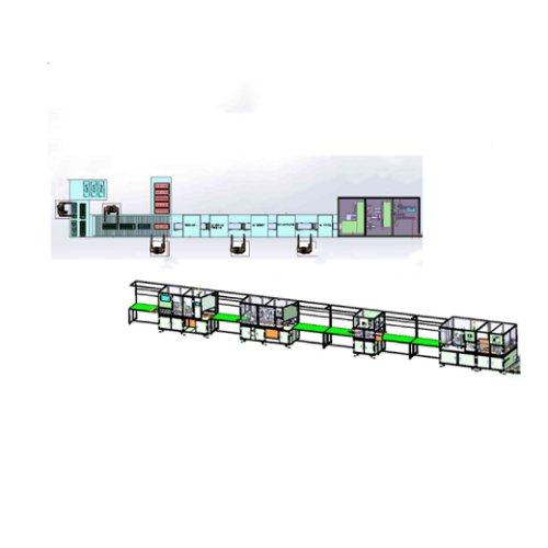 Equipo de línea de ensamblaje automático de baterías de iones de litio para baterías de vehículos eléctricos (VE) y bicicletas eléctricas