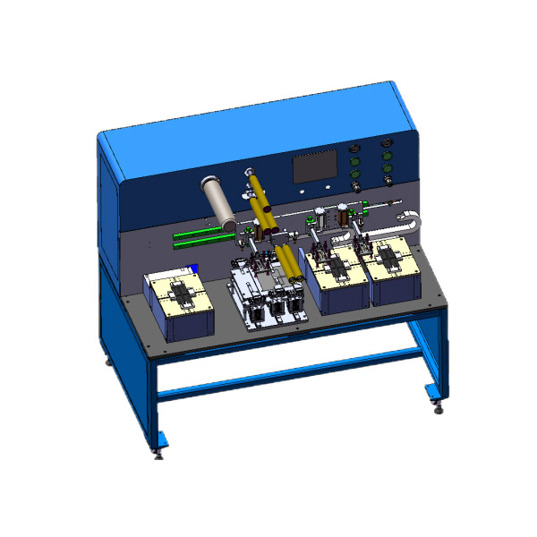 Apiladora de celdas para baterías de estado sólido con triple cargador