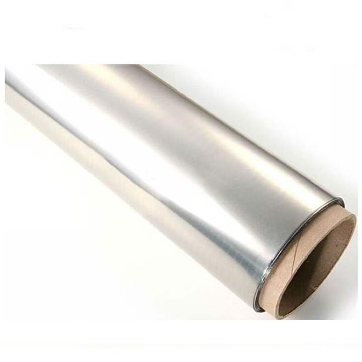 Lámina de acero inoxidable fina de 0,01 mm de espesor y 30-200 mm de ancho y 3-50 m de largo.