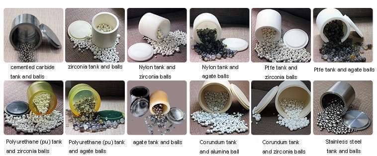 Molino de bolas de laboratorio