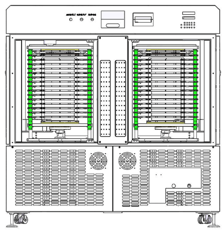 Máquina de formación de células en bolsa