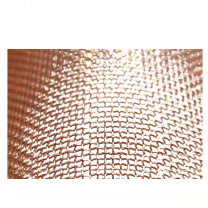 Lámina de malla de cobre para sustrato de ánodo de batería de litio de 55 um