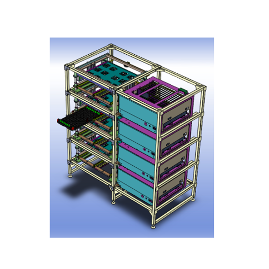 Supercondensadores de 5 V y 100 A, 16 canales, para máquinas de envejecimiento