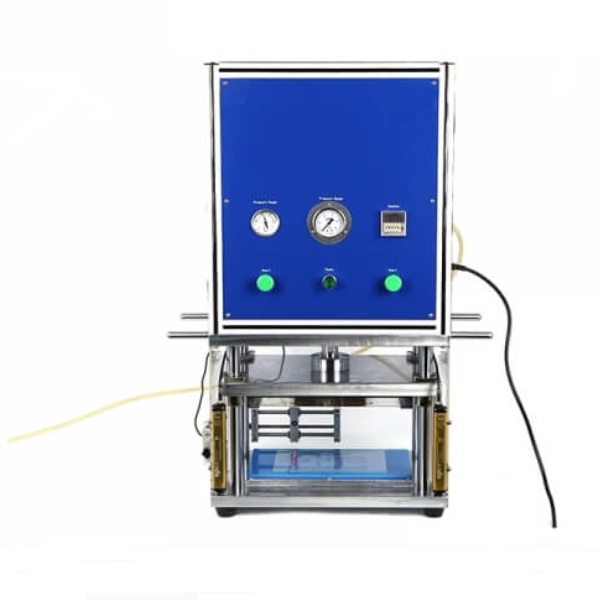 Máquina troqueladora de electrodos para celdas de bolsa para baterías de estado sólido