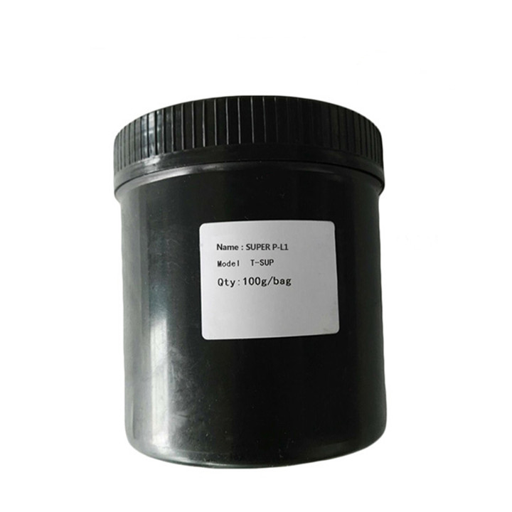 Polvo negro de carbono conductor Super P para materiales de baterías de litio