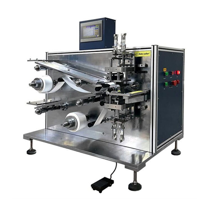 Máquina bobinadora semiautomática de electrodos para baterías de litio para la fabricación de baterías