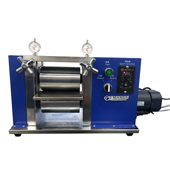 Prensa laminadora en caliente de 100 mm a 400 mm de ancho para laminado de electrodos