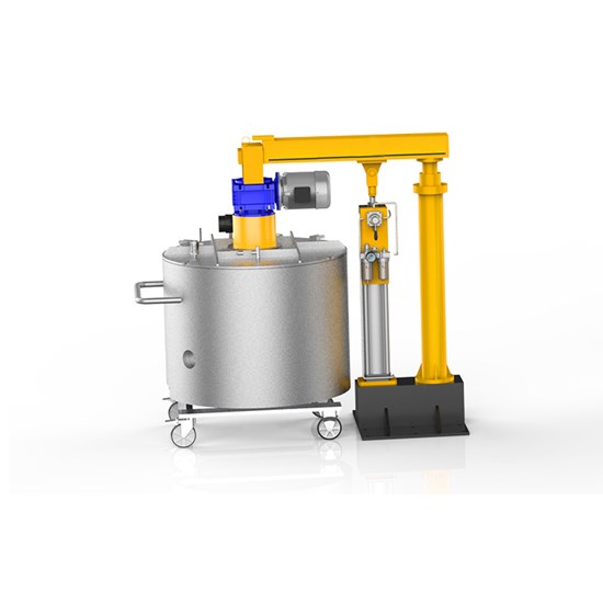 Sistema de alimentación de lodo de barril de volteo para máquina de recubrimiento de baterías de iones de litio