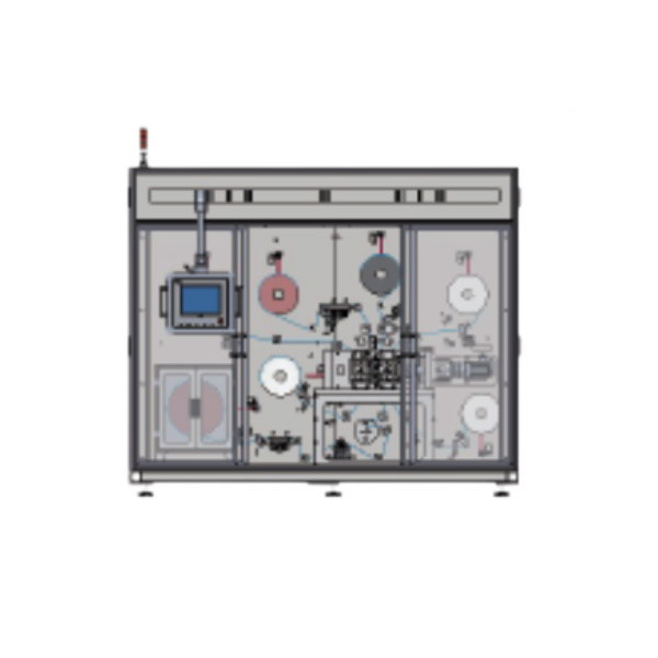 Máquina laminadora y compuesta de láminas de litio y cobre para baterías de estado sólido