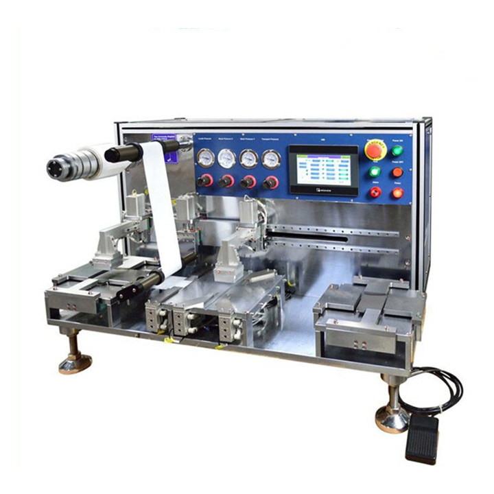 Apilador semiautomático de electrodos de celdas tipo bolsa de alta precisión para la fabricación de celdas tipo bolsa