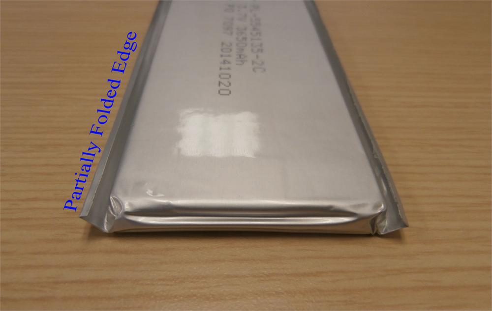 Máquina de corte, planchado y plegado de bordes tres en uno para la producción de baterías de fundas de celdas tipo bolsa