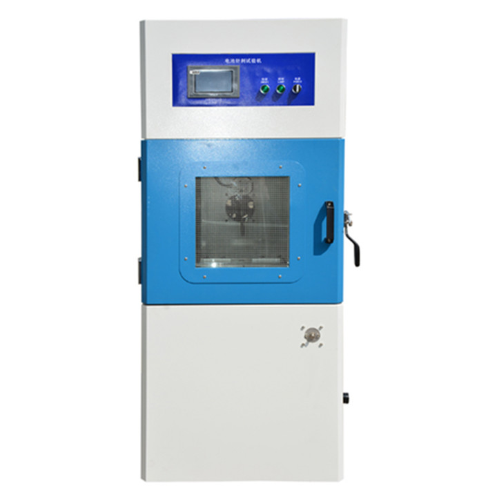 Máquina de prueba de aplastamiento y penetración de clavos accionada hidráulicamente para pruebas de seguridad de baterías