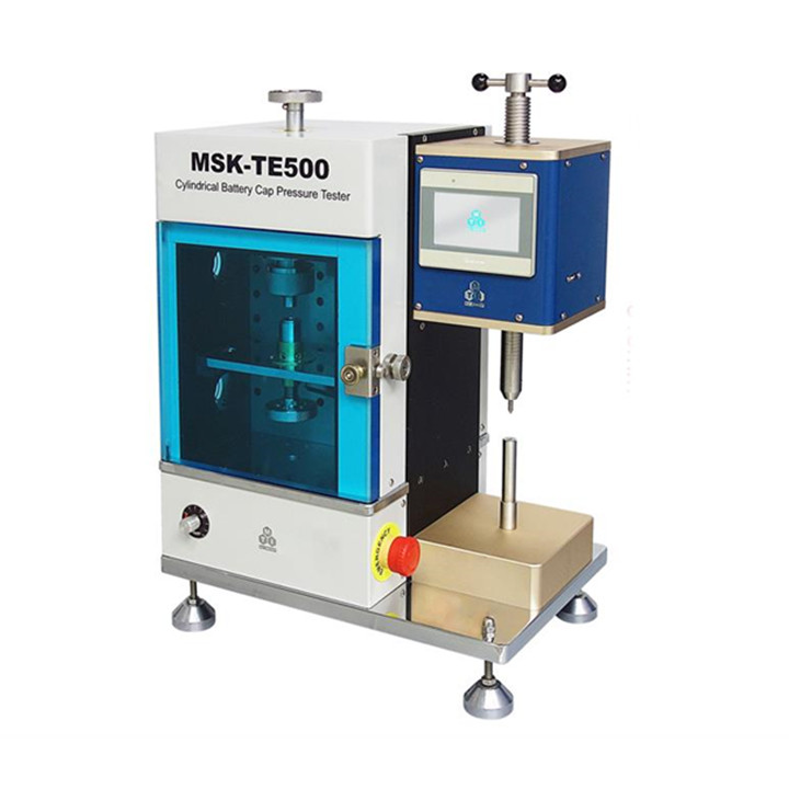 Comprobador de presión y fugas de tapa para investigación de baterías cilíndricas