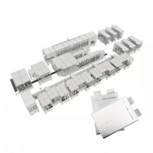 Dispositivos de línea de producción de células en bolsa