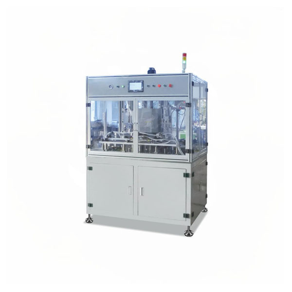 Máquina ranuradora y selladora de celdas cilíndricas totalmente automática