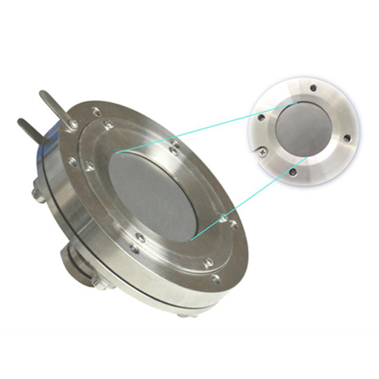 Celda de prueba dividida para análisis XRD in situ de electrodos de batería