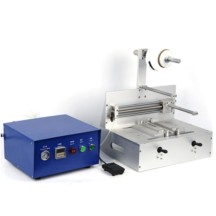 Apilador de electrodos capa por capa para apilado de células en bolsa