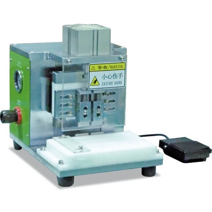 Máquina cortadora y moldeadora de pestañas de laboratorio para investigación de baterías de litio en bolsas