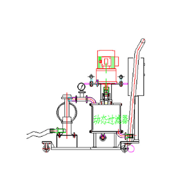 Sistema de filtración para la eliminación de hierro y transferencia de lodos
