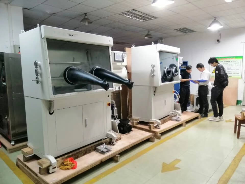 Se completaron varias líneas de máquinas de laboratorio de baterías