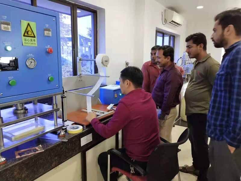 Instalación en el sitio para el cliente indio