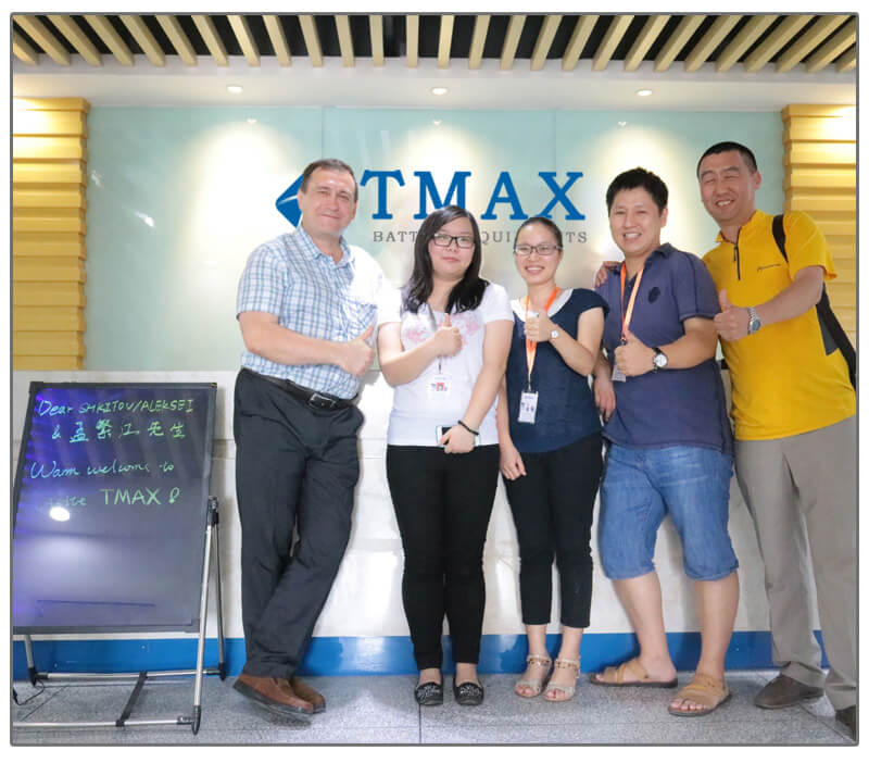 Junio ​​de 2015 La visita de uno de nuestros antiguos clientes de American