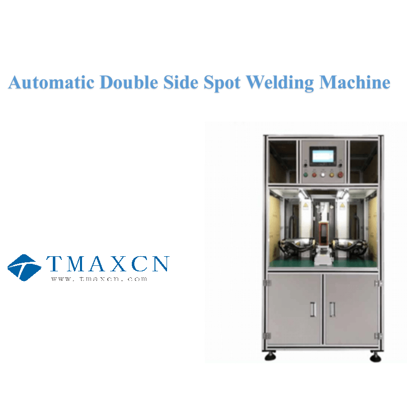Soldadora por puntos automática de batería de litio de doble cara