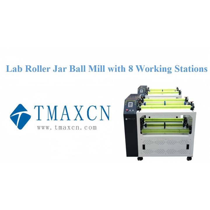 Estación de trabajo de laboratorio 8 Molino de tarros