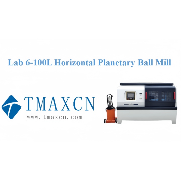 Molino de bolas planetario horizontal Lab 6-100L