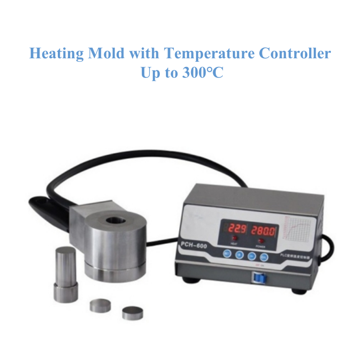 Molde calefactor con controlador de temperatura de hasta 300 ℃