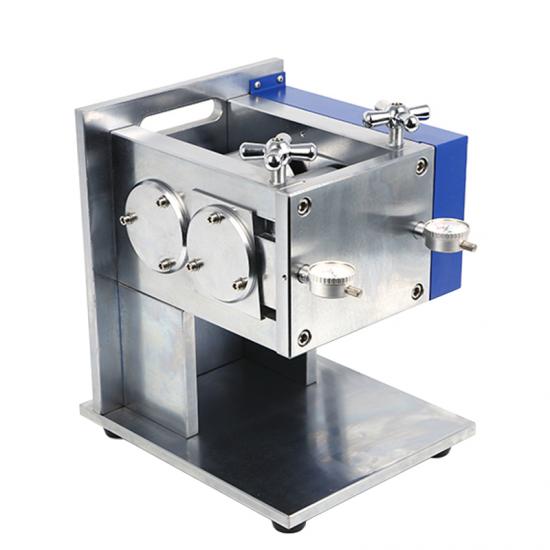 Prensa De Rodillos Manual De Sobremesa Para Uso En Laboratorio