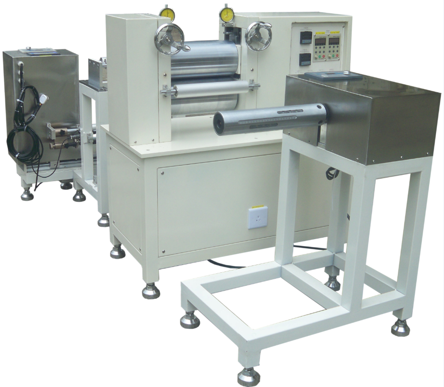 máquina de laminación con sistema rollo a rollo