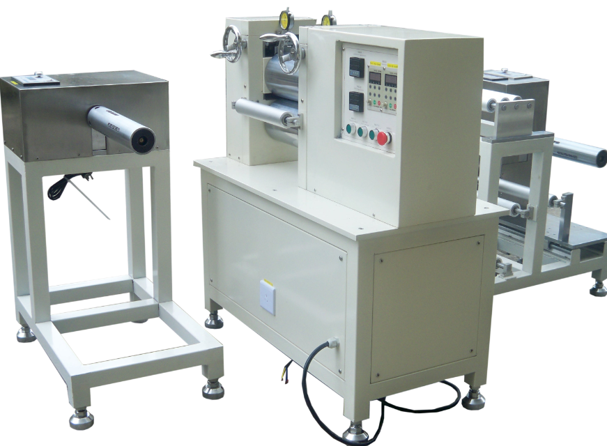 máquina de laminación con sistema rollo a rollo
