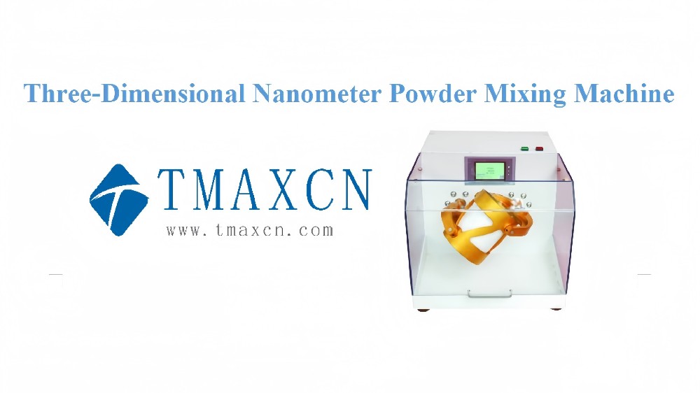 Máquina mezcladora de polvo nanométrico tridimensional