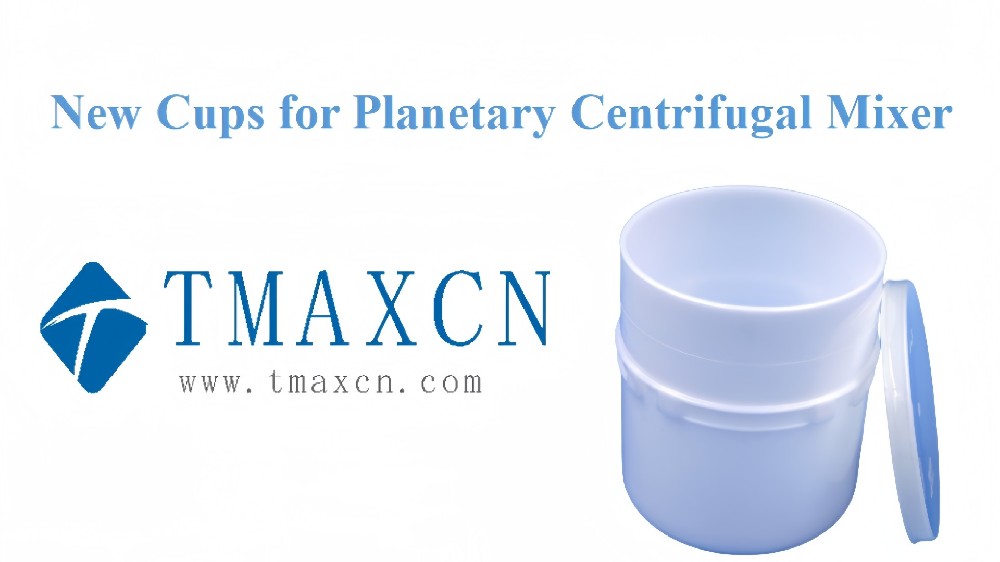Nuevas copas para mezclador centrífugo planetario