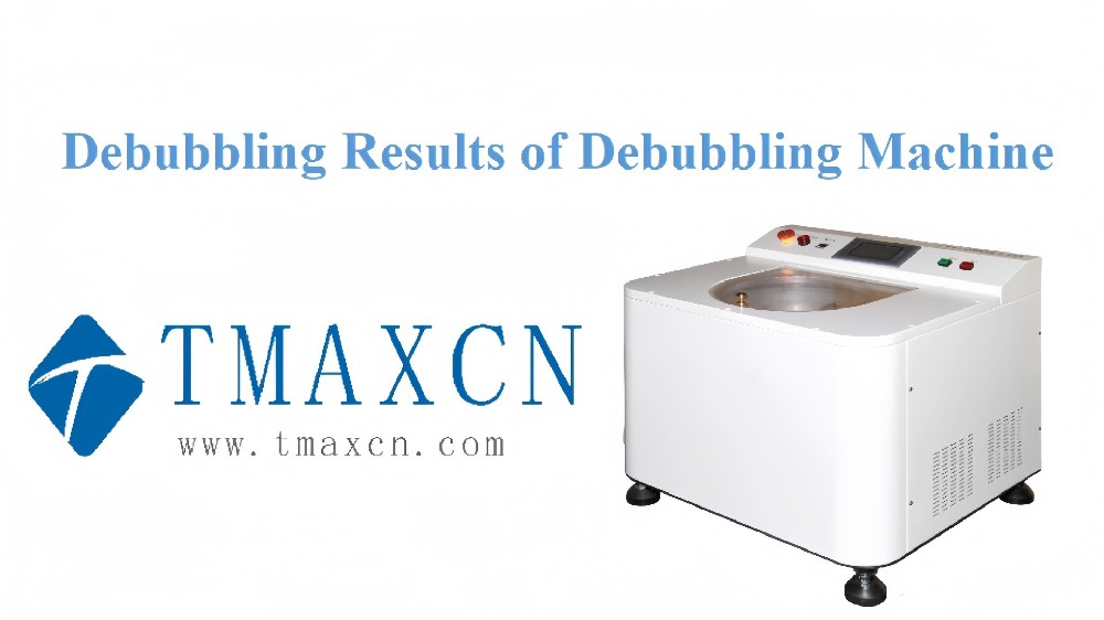 Resultados de la desburbuja de la máquina desburbuja