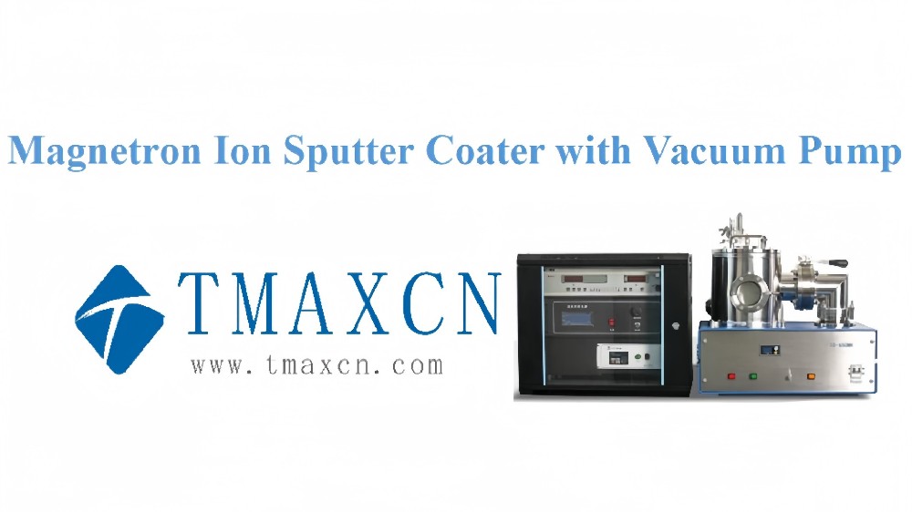 Recubrimiento por pulverización catódica de iones de magnetrón con bomba de vacío